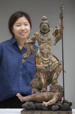 “Dancing Deity” – A Whimsical Journey Through Ancient Japanese Bronze Sculpture!