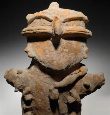 The Offering - A Study in Pre-Columbian Sacrifice and Vivid Ceramic Art!